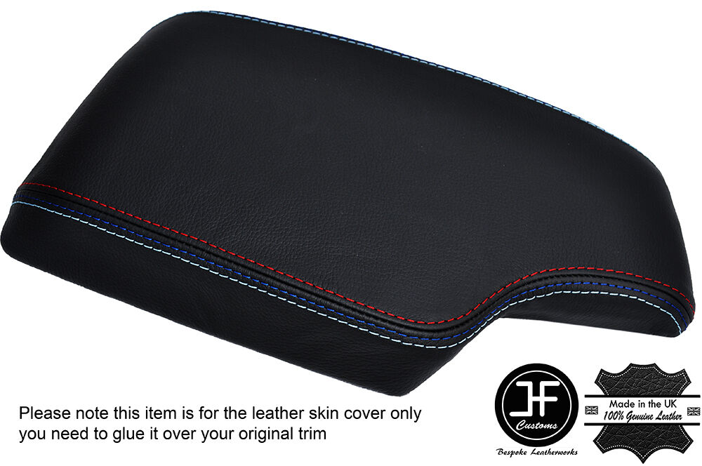TRI STITCH LEATHER ARMREST COVER FITS BMW 4 SERIES F32 F33 F36 F82 F83 2013-2016