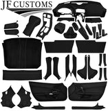 GREY STITCH LEATHER COVERS FOR CORVETTE C6 05-13 FULL INTERIOR RECOVERY KIT