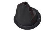 RED STITCH LEATHER GEAR  GAITER FITS OVER RUBBER FITS TRIUMPH GT6 1966-1974