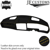 YELLOW STITCH DASH DASHBOARD LEATHER SKIN COVER FITS SAAB 900 CLASSIC CUSTOM NEW