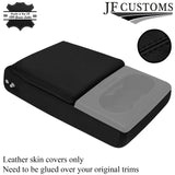 BLACK STITCH LEATHER REAR ARMREST+SEAT PAD COVERS FOR FORD MONDEO MK3 01-06