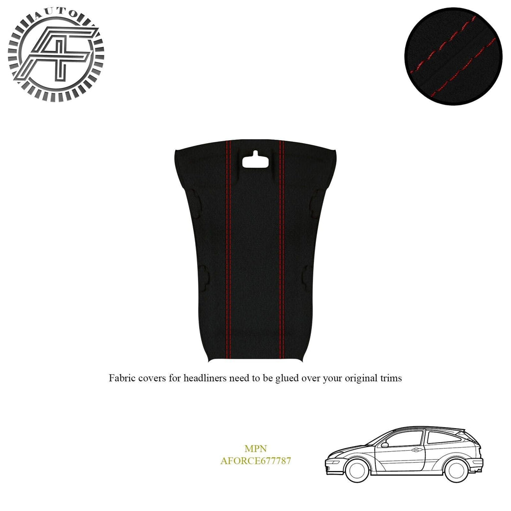 LUXE SUEDE HEADLINER COVER FITS FORD FOCUS MK1 3 DOOR HATCHBACK 1998-2004