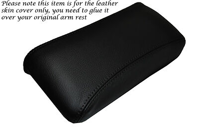 BLACK STITCHING FITS FORD CAPRI MK2 MK3 LEATHER ARMREST COVER ONLY CUSTOM NEW