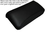 BLACK STITCHING FITS FORD CAPRI MK2 MK3 LEATHER ARMREST COVER ONLY CUSTOM NEW