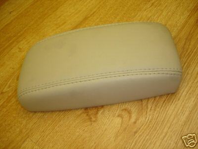 FITS ROVER 400 416 420 45 LEATHER ARM REST COVER CREAM CUSTOM NEW MADE IN UK