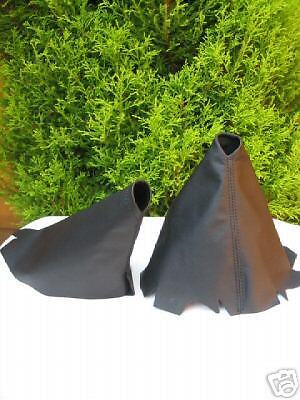 FITS RELIANT SCIMITAR & SS1 BLACK GEAR & HANDBRAKE GAITER CUSTOM NEW MADE IN UK