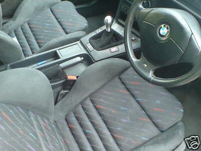 FITS BMW E30 E36 E34 E39 E46 Z3 SUEDE GAITERS BLACK STITCH CUSTOM NEW MADE IN UK