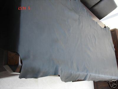 LARGE BLACK LEATHER FULL 40 SQ FT HIDE QUALITY LEATHER CUSTOM NEW MADE IN UK