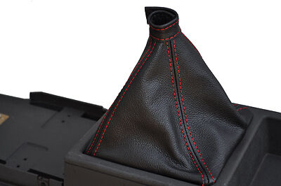 FITS ALFA ROMEO SZ 75 OR SPIDER MILANO GAITER red stitch CUSTOM NEW MADE IN UK