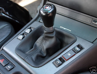 FITS BMW E36 GENUINE LEATHER GEAR GAITER NEW CUSTOM NEW MADE IN UK