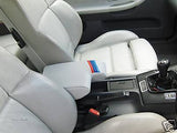 FITS BMW E36 ARM REST COVER MADE REAL LEATHER GREY CUSTOM NEW MADE IN UK