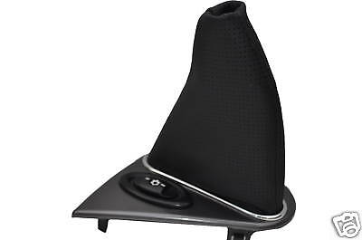 FITS ROVER 75 AUTO BLACK GAITOR GENUINE PERFORATED LEATHER CUSTOM NEW MADE IN UK