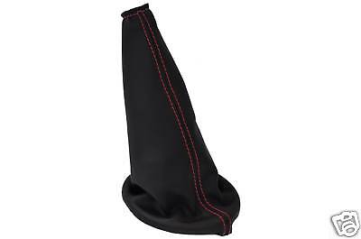 FITS CITROEN SAXO VTR VTS LEATHER GEAR GAITOR RED STITCH CUSTOM NEW MADE IN UK