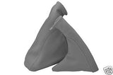 FITS  ASTRA G MK4 COUPE LEATHER GREY SET HANDBRAKE GAITER CUSTOM NEW MADE IN UK