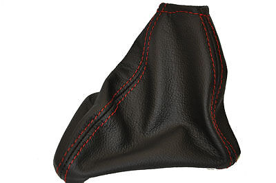 FITS MERCEDES SPRINTER 06-2010 GEAR GAITER LEATHER RED ST CUSTOM NEW MADE IN UK