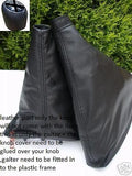 FITS RENAULT LAGUNA MK2 LEATHER GEAR HANDBRAKE 6 SPEED COVER CUSTOM NEW