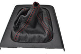 FITS MAZDARX-7 RX7 FC3S 86-91 GEAR GAITER red stitching - SHIFT BOOT CUSTOM NEW