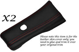 RED STITCH FITS NISSAN 300ZX Z32 JDM 90-96 2X SIDE DOOR PILLAR TRIM LTHR COVERS