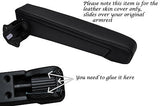 GREY STITCH FITS FIAT DUCATO PEUGEOT BOXER 07-13 1X DRIVER ARMREST LTHR COVER