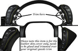 YELLOW STITCH FITS CORVETTE C6 2005-2013 2X DASH PODS LEATHER WRAPS COVERS