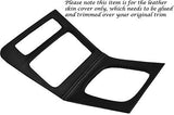 WHITE STITCHING FITS NISSAN 200 SX S13 1988-1993 GEAR SURROUND LTHR COVER ONLY