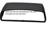 black stitch FITS VW T25 BUS VAN VANAGON WESTFALIA INSTRUMENT SPEEDO COVER