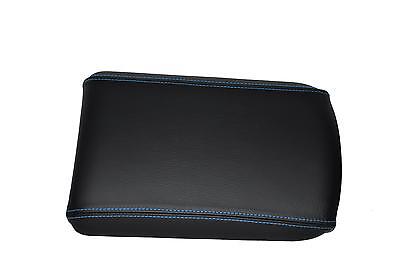 BLUE STITCH FITS HOLDEN COMMODORE VT VX VU HSV SS IT 97-02 LEATHER ARMREST COVER