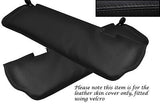 BLACK STITCH FITS TRIUMPH TR8 1980-1981 2X SUN VISORS LEATHER COVERS ONLY