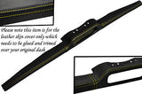 YELLOW STITCH FITS MINI CLASSIC ROVER COOPER AUSTIN BOTTOM DASH RAIL LHTR COVER