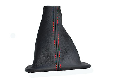 RED STITCH FITS LAND ROVER DEFENDER AUTO AUTOMATIC HI LOW LEATHER GEAR