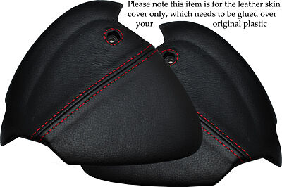 RED STITCH FITS HONDA S2000 99-09 2X CENTRE CONSOLE BOTTOM TRIM COVER CUSTOM NEW