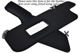 BLACK STITCH FITS BMW 3 SERIES E30 84-92 2X SUN VISORS LEATHER COVERS ONLY