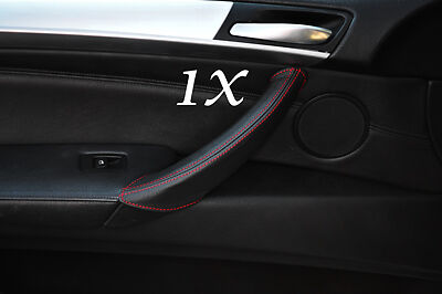 RED STITCHING FITS BMW X5 E70 2007-20131X PASSENGER DOOR HANDLE COVER ONLY