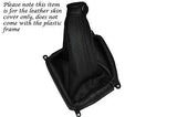 BLACK STITCHING FITS KIA SEDONA 2007-2011 LEATHER GEAR GAITER ONLY CUSTOM NEW
