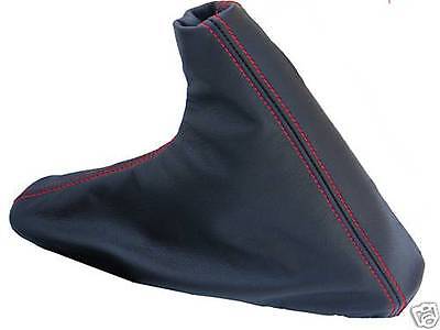 RED STITCHING FITS BMW 6 SERIES E63 E64 04-11 LEATHER HANDBRAKE GAITER