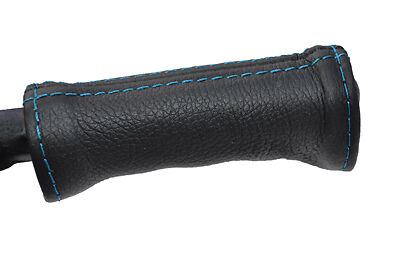 blue stitch FITS TOYOTA LAND CRUISER FJ60 60 SERIES HANDBRAKE HANDLE LTHR COVER