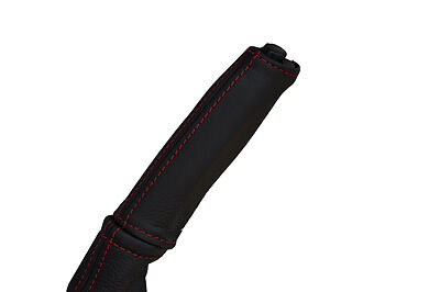 red stitching FITS HYUNDAI COUPE 1999-2002  HANDBRAKE HANDLE COVER  ONLY