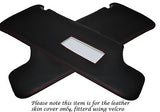 RED STITCH FITS LAND ROVER DISCOVERY 200 300 TDI V8 96-04 2X SUN VISORS COVERS