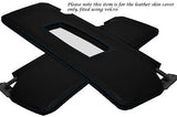 BLUE STITCH FITS FORD SIERRA SAPPHIRE RS COSWORTH 87-93 2X SUN VISORS COVERS