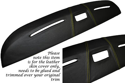 YELLOW STITCH FITS TRIUMPH SPITFIRE MK4 DASH DASHBOARD LEATHER SKIN COVER