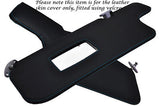 BLUE STITCH FITS BMW 3 SERIES E30 84-92 2X SUN VISORS LEATHER COVERS ONLY