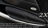 GREY STITCH FITS PORSCHE BOXSTER 986  2X DOOR ARMREST LEATHER COVERS ONLY