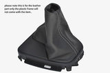 grey stitch FITS LAND ROVER FREELANDER 2 06-11 AUTOMATIC LEATHER GEAR GAITER