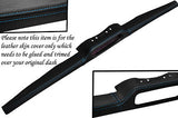 BLUE STITCH FITS MINI CLASSIC ROVER COOPER AUSTIN BOTTOM DASH RAIL LHTR COVER