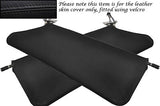 BLACK STITCHING FITS HUMBER HAWK  2X SUN VISORS LEATHER COVER ONLY CUSTOM NEW