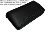 GREY STITCHING FITS FORD CAPRI MK2 MK3 LEATHER ARMREST COVER ONLY CUSTOM NEW