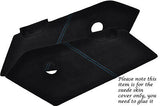 BLUE STITCH FITS VAUXHALL VX220 VX 220 00-06 2X SUEDE DOOR CARD INSERTS COVERS