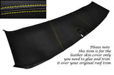 YELLOW STITCH FITS CORVETTE C5 97-04 HALO ROOF TRIM LEATHER SKIN COVER ONLY