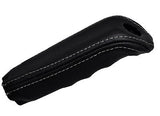 GREY STITCH FITS BMW 5 SERIES E34 88-96 HANDBRAKE HANDLE LEATHER COVER ONLY