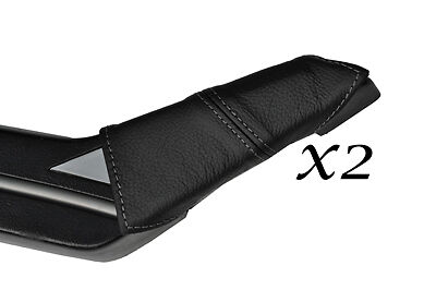 GREY STITCH FITS ALFA ROMEO ALFETTA GTV6 74-86 2X DOOR HANDLE LEATHER COVERS